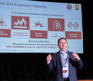 Adam Barowy, a research engineer for UL’s FSRI, speaks about the factors that contribute to hazard development.