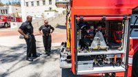 ‘It’s here’: LAFD chief announces arrival of first electric apparatus