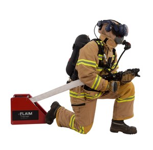 FLAIM Trainer is the world's first fully immersive virtual firefighting training system, delivering a safe and cost-effective way to replicate the stress and uncertainty of real-world situations to better prepare the firefighter community to respond.