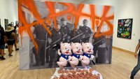 Calif. arts center to remove police-as-pigs painting after outcry