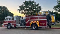 Video: Texas FD getting new blocking apparatus made from old engine