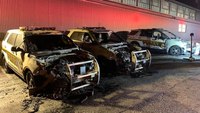 Arson suspected after fire destroys 3 Pittsburgh police vehicles outside training facility