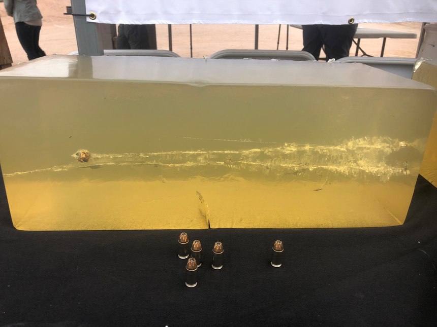 The Federal .380 Hydra-Shok Deep is designed to consistently penetrate at least 12” of calibrated gelatin.