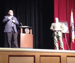 Christian Hospital EMS Chief Chris Cebollero and Cottleville (MO) Fire Department Chief Rob Wylie describe lessons learned from the Ferguson riots during Fire-Rescue Med 2015.