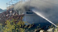 People leap to safety as Calif. party boat goes up in flames