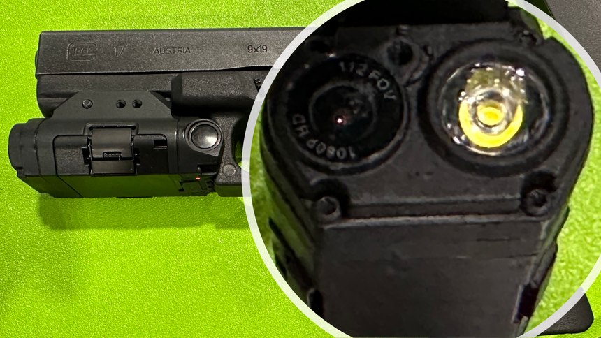 Figure 1: Viridian FACT Duty Gun Camera.