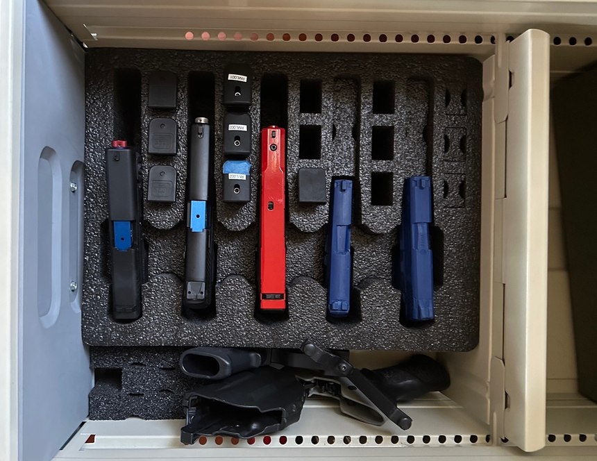 Mycasebuilder's 5-gun Doro case insert.