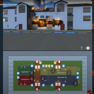 Operations staff from probationary firefighters to senior commanders can practice command and control scenarios in “bread and butter” residential structures as well as multi-story high life hazard events.