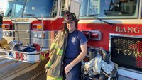 Teenager hired as Maine town's first full-time firefighter