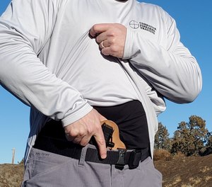 Practicing one- and two-hand draws from concealment is an important skill for off-duty and plainclothes carry.
