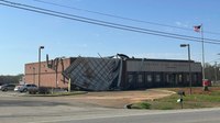 Photos: Ala. fire station damaged in deadly storms