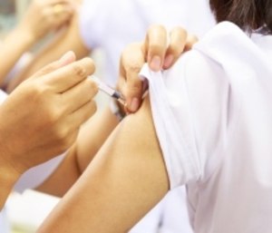 Improving influenza immunization rates among healthcare workers improves morbidity and mortality among patients. (Photo/medlineplus.gov)