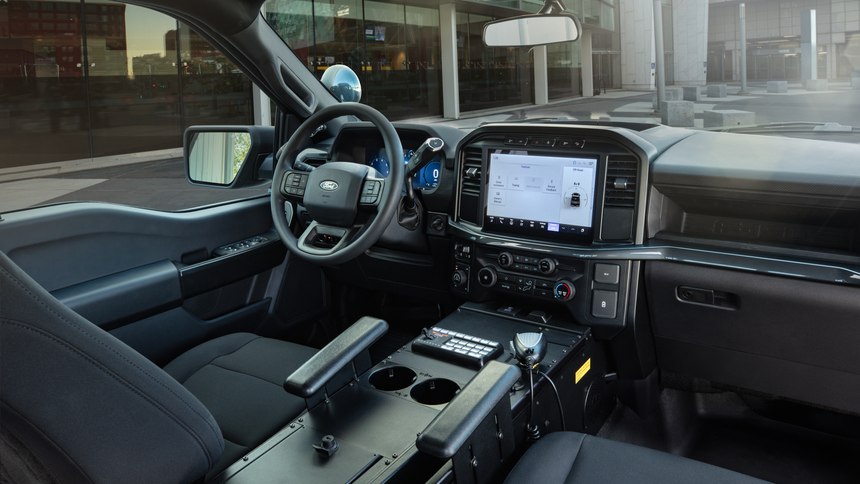 The 2024 version of the F-150 Police Responder integrates standard features that enhance driver assistance, situational awareness, connectivity and software capabilities.