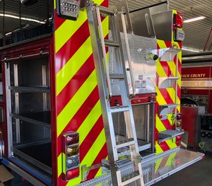 Some customers are specifying permanently mounted ladders on the back of apparatus as a safer means of accessing the hosebed or upper storage compartment areas.