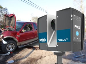 A 3D laser scanner captures evidence accurately while reducing road closure times. (photo/FARO)