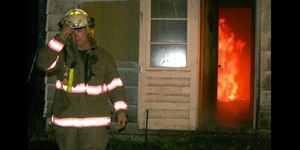 Firefighter Scott Geiselhart.