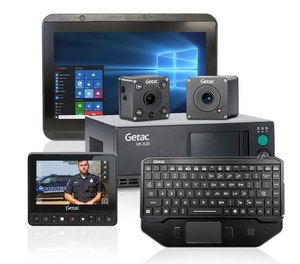 Getac Mobile Edge combines a Windows 10 computer and DVR in a single, compact in-vehicle package.