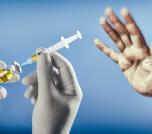 Many fire and EMS personnel have refused to be vaccinated.