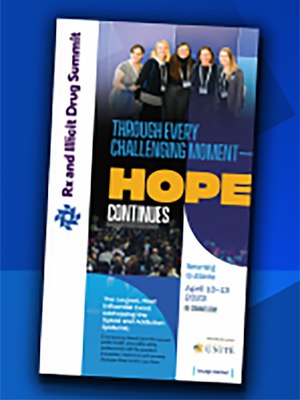 Rx and Illicit Drug Summit is the largest annual event addressing the opioid and addiction crisis.
