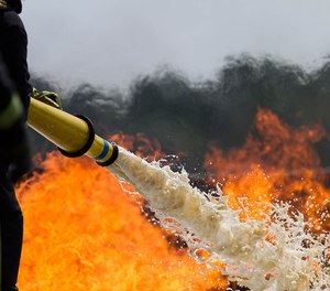 The Biden administration is launching a broad strategy to regulate toxic industrial compounds associated with serious health conditions that are used in firefighting foams.