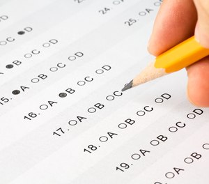 The general theory is that using these style questions allows for a quicker assessment of a test taker’s basic knowledge.