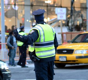 You must wear that reflective vest, even in daylight.