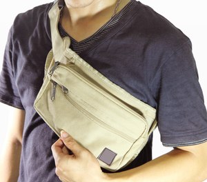 Detective Bain described the item in question as a “man bag” in the police report.