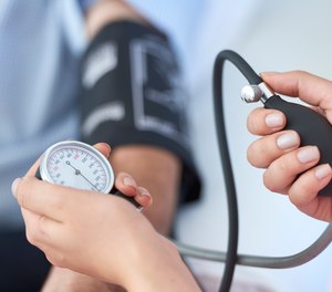 The simple fact is that while an increased blood pressure may signify or be secondary too an emergency, often people who are asymptomatic do not require emergent intervention.