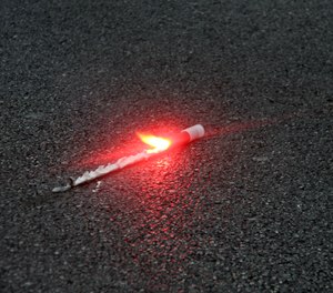 Flares dramatically improve driver compliance with move-over and slow-down laws.