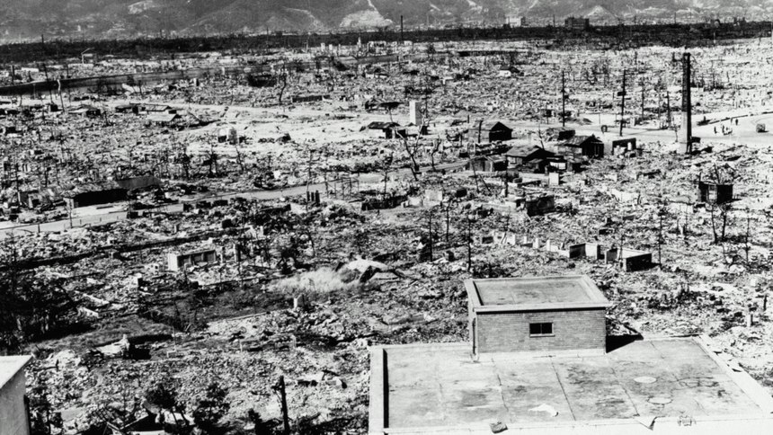 During World War II, the United States dropped two atomic bombs on the Japanese cities of Nagasaki and Hiroshima (pictured). These bombs created a new and different phenomenon later termed “mass fire” – the creation of a single fire across the extremely large area beyond just that of the initial detonation blast damage.