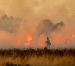 Firefighter rehab can be an even greater challenge in the wildland.