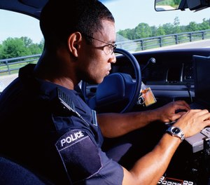 Voice recognition technology can reduce the amount of time an officer spends doing paperwork in the vehicle.