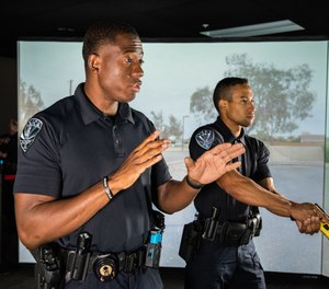 Simulation training allows officers to practice high-pressure situations until both physical and decision- making skills are fine-tuned.