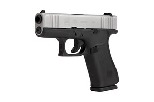 The G43x's muzzle is tapered like the Gen 5s and there are forward slide serrations also. (Photo/Glock)