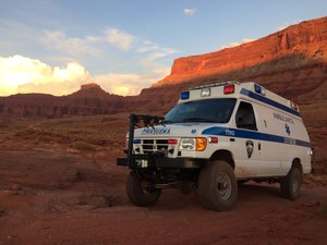 Andy Smith, a paramedic and executive director of the Grand County Emergency Medical Services in Moab, Utah, said his team’s territory includes 6,000 miles of roads and trails, and staffing is a constant struggle.