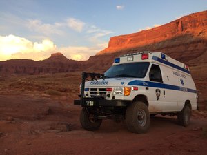 Andy Smith, a paramedic and executive director of the Grand County Emergency Medical Services in Moab, Utah, said his team’s territory includes 6,000 miles of roads and trails, and staffing is a constant struggle.