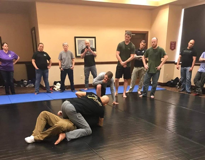 Resistance drills should be designed with a specific objective, such as the officer must escape from the mounted position, return to standing and deploy an appropriate tool.