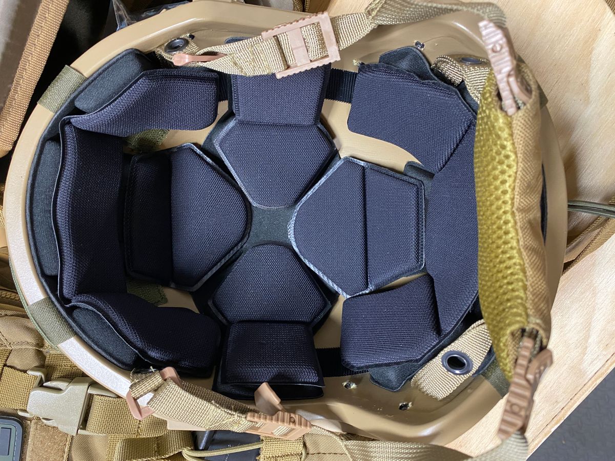 Product Review Ballistic Helmet Ate From Hard Head Veterans