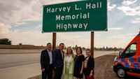Calif. lawmakers unveil Harvey L. Hall Memorial Highway