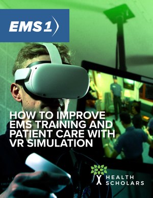 Downoad the free eBook to learn how VR training can help your agency. (EMS1)