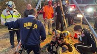 Multi-agency crews rescue Va. teen from 30-foot well