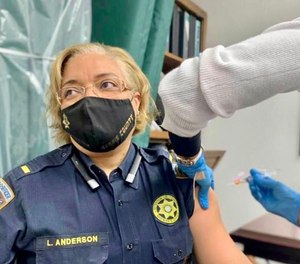 Harris County Sheriff's Office medical personnel and front-line workers in the county jail started receiving their first dose of the coronavirus vaccine in late December.