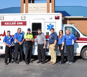 Helen Keller Hospital donates ambulance to the NW-SCC Emergency Medical Services program. (Photo/Northwest-Shoals Community College)