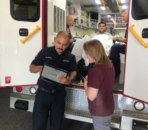 Frontline paramedics identify an individual who they believe could benefit from social work evaluation. The referral is then made through their department’s established chain-of-command.