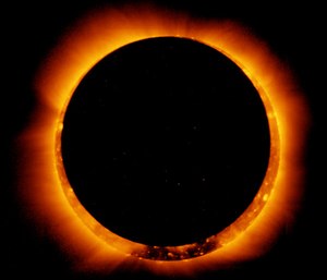NASA and the American Astronomical Society recommend wearing solar eclipse glasses while viewing the event as severe damage to the retina and loss of vision can occur without proper protection. (Photo/Wikimedia Commons)
