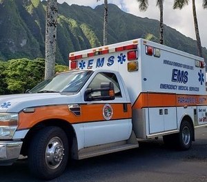 Eight Honolulu EMS ambulances were each offline for 12 hours Sunday.