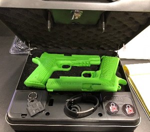 Hornady's RAPiD safe is unlocked with RFID technology, similar to the way a cardkey can let you into a building.