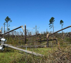 Local public safety officials responded to record-breaking volumes of 911 calls during Hurricane Michael.