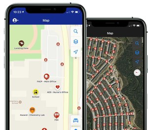 Instead of having to locate sources of water and other points of interest on the spot, this recently upgraded app provides information that helps first responders do their job that much easier.