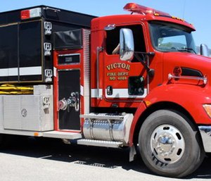 The Victor Fire Department was able to pay off a bank loan for their new station through generous donations from the community. (Photo/VFD)
